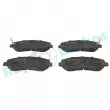 Jeu de 4 plaquettes de frein avant RAP BRAKES R-P1209 - Visuel 1