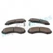 Jeu de 4 plaquettes de frein avant RAP BRAKES R-P1224 - Visuel 3