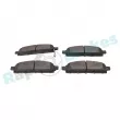 Jeu de 4 plaquettes de frein avant RAP BRAKES R-P1225 - Visuel 3