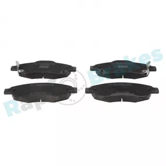 Jeu de 4 plaquettes de frein avant RAP BRAKES R-P1234