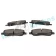 Jeu de 4 plaquettes de frein avant RAP BRAKES R-P1234 - Visuel 3