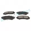 Jeu de 4 plaquettes de frein avant RAP BRAKES R-P1237 - Visuel 2