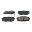 Jeu de 4 plaquettes de frein avant RAP BRAKES R-P1239 - Visuel 2
