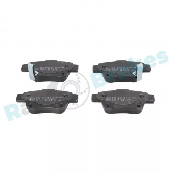 Jeu de 4 plaquettes de frein avant RAP BRAKES R-P1244