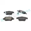 Jeu de 4 plaquettes de frein avant RAP BRAKES R-P1244 - Visuel 2