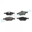 Jeu de 4 plaquettes de frein avant RAP BRAKES R-P1245 - Visuel 2