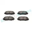 Jeu de 4 plaquettes de frein avant RAP BRAKES R-P1247 - Visuel 3