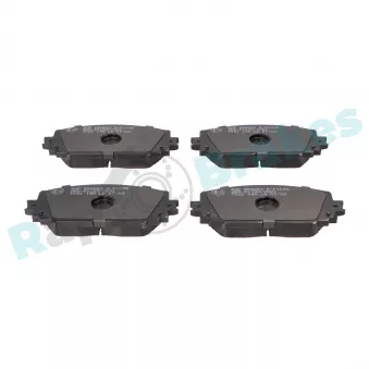 Jeu de 4 plaquettes de frein avant RAP BRAKES R-P1248