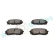 Jeu de 4 plaquettes de frein avant RAP BRAKES R-P1249 - Visuel 3