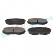 Jeu de 4 plaquettes de frein avant RAP BRAKES R-P1257 - Visuel 2