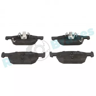Jeu de 4 plaquettes de frein avant RAP BRAKES R-P1262