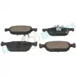 Jeu de 4 plaquettes de frein avant RAP BRAKES R-P1262 - Visuel 2