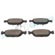 Jeu de 4 plaquettes de frein avant RAP BRAKES R-P1262 - Visuel 3