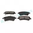 Jeu de 4 plaquettes de frein avant RAP BRAKES R-P1265 - Visuel 2