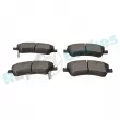 Jeu de 4 plaquettes de frein avant RAP BRAKES R-P1265 - Visuel 3