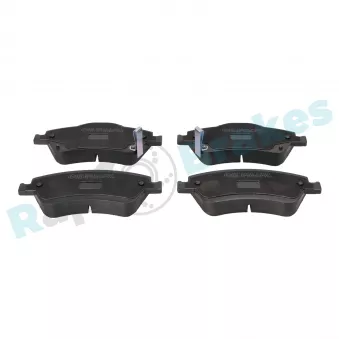 Jeu de 4 plaquettes de frein avant RAP BRAKES R-P1267