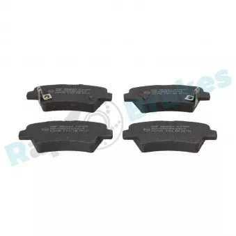 Jeu de 4 plaquettes de frein arrière RAP BRAKES R-P1280