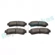 Jeu de 4 plaquettes de frein avant RAP BRAKES R-P1286 - Visuel 3