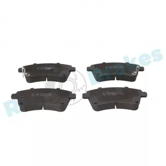 Jeu de 4 plaquettes de frein avant RAP BRAKES R-P1294