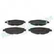 Jeu de 4 plaquettes de frein avant RAP BRAKES R-P1296 - Visuel 1