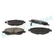Jeu de 4 plaquettes de frein avant RAP BRAKES R-P1296 - Visuel 2