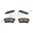Jeu de 4 plaquettes de frein arrière RAP BRAKES R-P1299 - Visuel 3