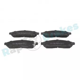 Jeu de 4 plaquettes de frein avant RAP BRAKES R-P1303