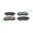 Jeu de 4 plaquettes de frein avant RAP BRAKES R-P1304 - Visuel 1
