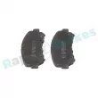 Jeu de 4 plaquettes de frein avant RAP BRAKES R-P1304 - Visuel 3