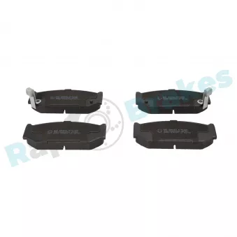 Jeu de 4 plaquettes de frein avant RAP BRAKES R-P1305