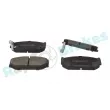 Jeu de 4 plaquettes de frein avant RAP BRAKES R-P1305 - Visuel 2