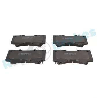 Jeu de 4 plaquettes de frein avant RAP BRAKES R-P1307