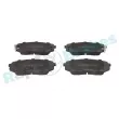 Jeu de 4 plaquettes de frein avant RAP BRAKES R-P1311 - Visuel 1