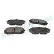 Jeu de 4 plaquettes de frein avant RAP BRAKES R-P1311 - Visuel 2