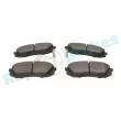 Jeu de 4 plaquettes de frein avant RAP BRAKES R-P1311 - Visuel 3