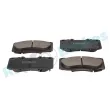 Jeu de 4 plaquettes de frein avant RAP BRAKES R-P1313 - Visuel 2