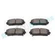 Jeu de 4 plaquettes de frein avant RAP BRAKES R-P1314 - Visuel 3