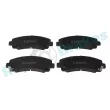 Jeu de 4 plaquettes de frein avant RAP BRAKES R-P1318 - Visuel 1