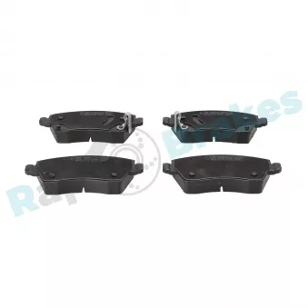 Jeu de 4 plaquettes de frein avant RAP BRAKES R-P1319