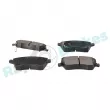 Jeu de 4 plaquettes de frein avant RAP BRAKES R-P1319 - Visuel 2