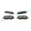 Jeu de 4 plaquettes de frein avant RAP BRAKES R-P1319 - Visuel 3