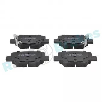 Jeu de 4 plaquettes de frein avant RAP BRAKES R-P1320