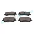 Jeu de 4 plaquettes de frein avant RAP BRAKES R-P1321 - Visuel 3