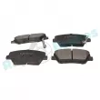 Jeu de 4 plaquettes de frein avant RAP BRAKES R-P1322 - Visuel 2