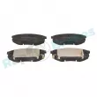 Jeu de 4 plaquettes de frein avant RAP BRAKES R-P1324 - Visuel 1