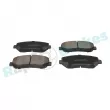 Jeu de 4 plaquettes de frein avant RAP BRAKES R-P1326 - Visuel 3
