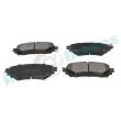 Jeu de 4 plaquettes de frein avant RAP BRAKES R-P1340 - Visuel 2