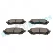 Jeu de 4 plaquettes de frein avant RAP BRAKES R-P1340 - Visuel 3