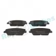 Jeu de 4 plaquettes de frein avant RAP BRAKES R-P1342 - Visuel 1