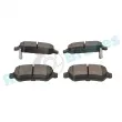Jeu de 4 plaquettes de frein arrière RAP BRAKES R-P1344 - Visuel 3